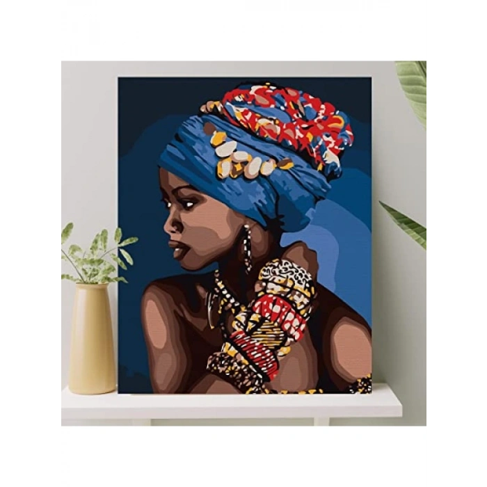 Sayılarla Boyama Tuval Seti - 40x50 CM