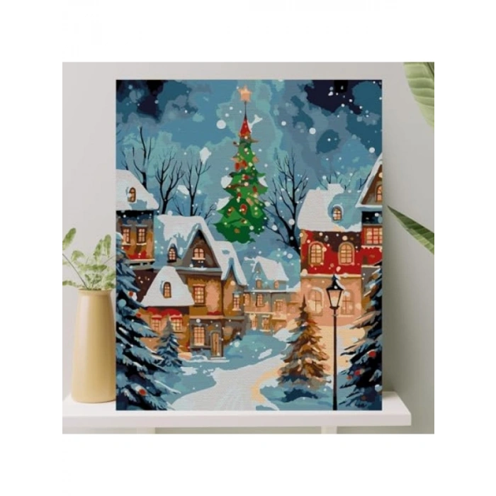 Sayılarla Boyama Tuval Seti (40x50 cm)