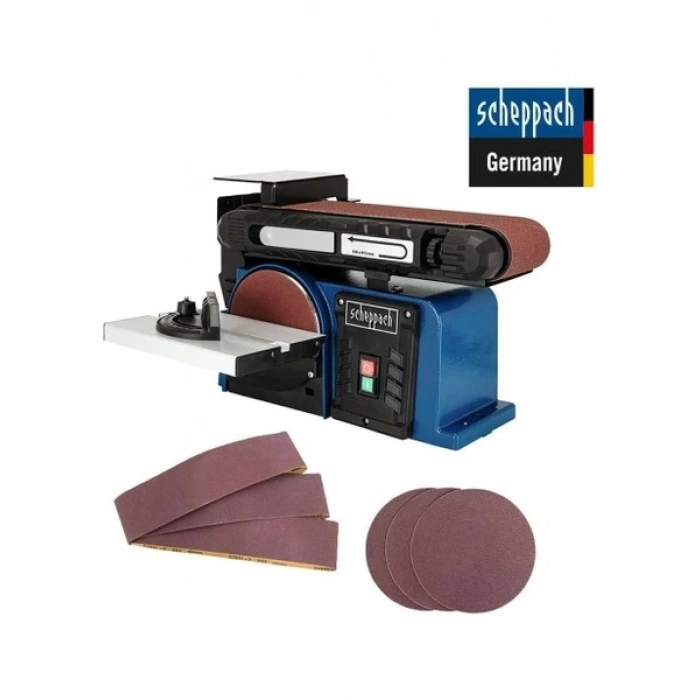 Scheppach BTS900 Bant ve Disk Zımpara Makinesi 370W - 5903306901