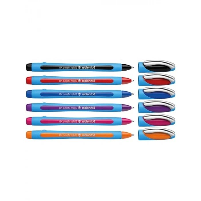 SCHNEIDER SLIDER MEMO TÜKENMEZ KALEM 6-LI POŞET