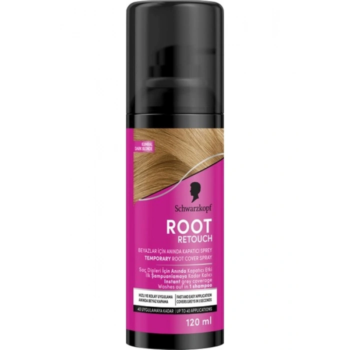 Schwarzkopf Root Retoucher Sprey Boya Kumral 120 ml