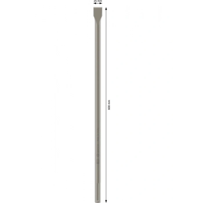 Sds-Max Yassı Keski 600*25 mm