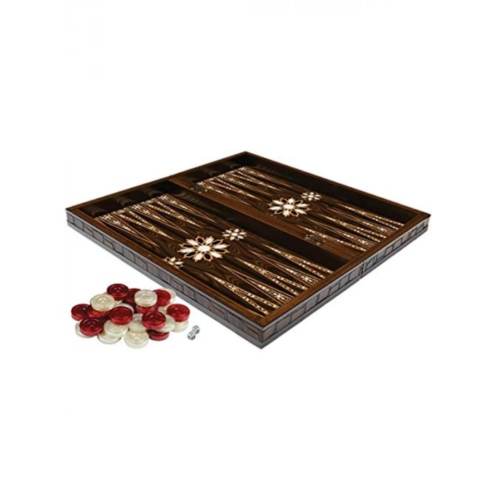 Sedef Desenli Büyük Boy Tavla - Elegance Orient Tasarımı