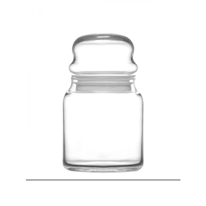 Şeffaf 290 cc Hacimli Kavanoz, 3lü Set, Elde Yıkanabilir