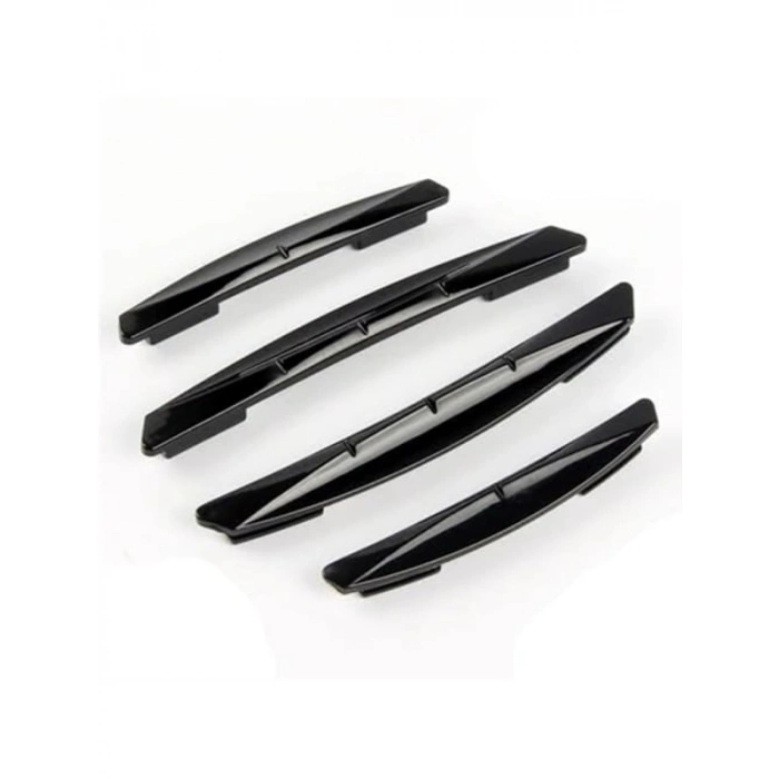 Şeffaf 4lü Kapı Kenar Koruma Seti - Darbe Önleyici Sportif Tampon