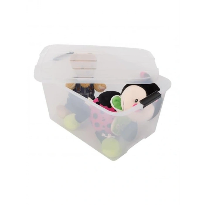 Şeffaf 45L Kutu Seti, Düzenli Saklama İçin Uygun