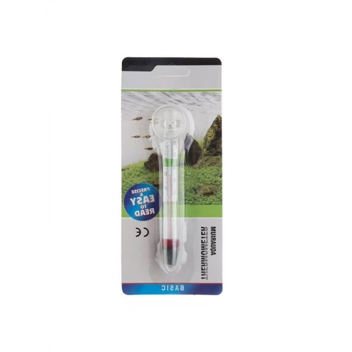 Şeffaf Akvaryum Cam Termometre