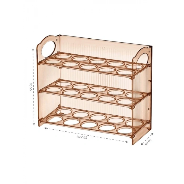 Şeffaf Bakır Katlı Yumurtalık