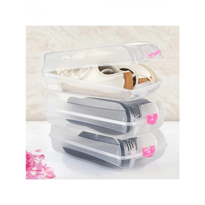 Şeffaf Bayan Ayakkabı Koruma Kutusu