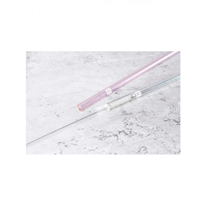 Şeffaf Borosilikat Cam Pipet, Düz Tasarım