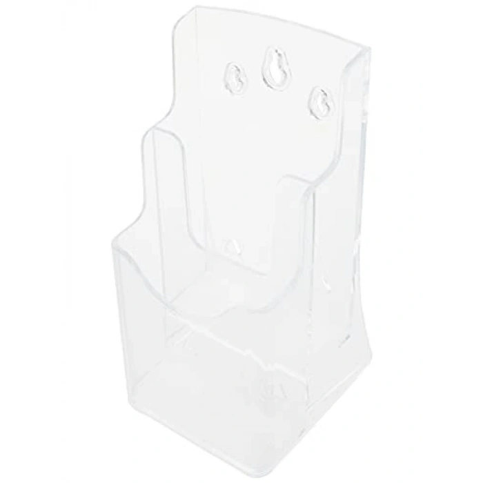 Şeffaf Brosur Standı - 2 Katlı A4 Boyutunda