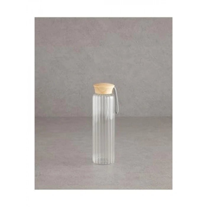 Şeffaf Cam Şişe - 550 ml, Modern Tasarım