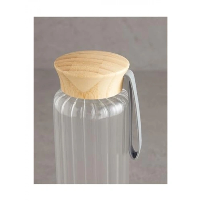 Şeffaf Cam Şişe - 550 ml, Modern Tasarım