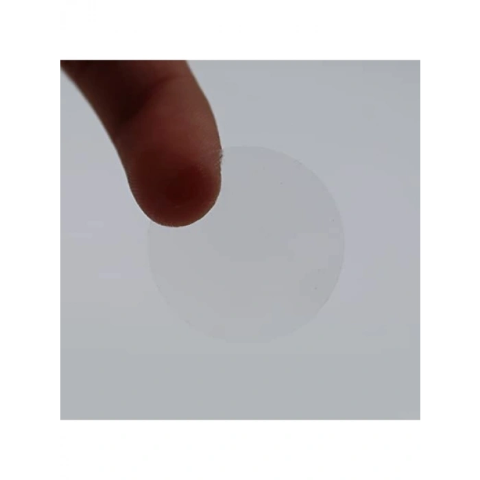 Şeffaf Çap Kutu Kapatma Etiketi - 30mm x 30mm, 900 Adet