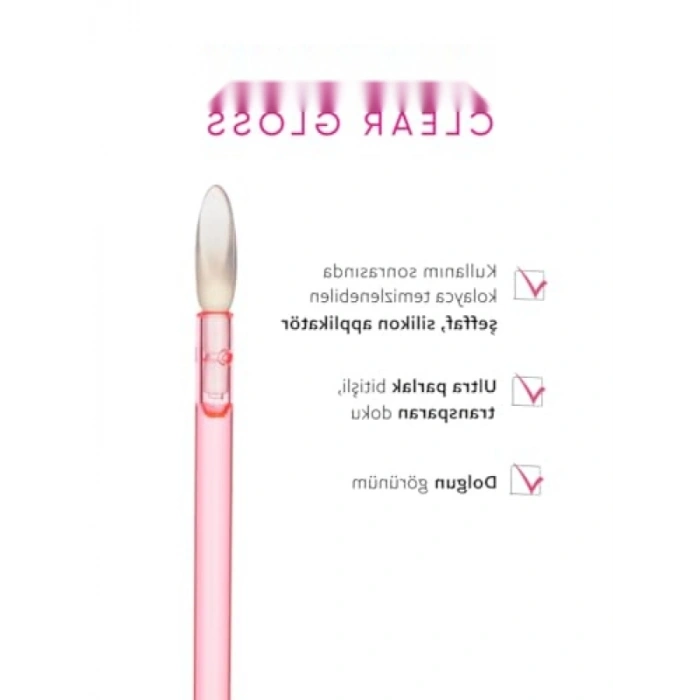 Şeffaf Dudak Parlatıcısı - Transparan Gloss