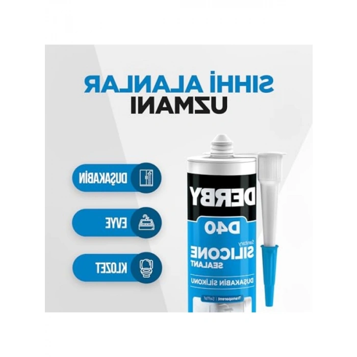 Şeffaf Duşakabin Silikonu, 320g