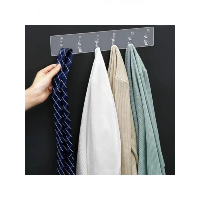 Şeffaf Duvar Askısı (5li Set)