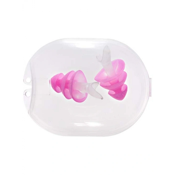 Şeffaf Fuşya Kulak Tıpa Seti