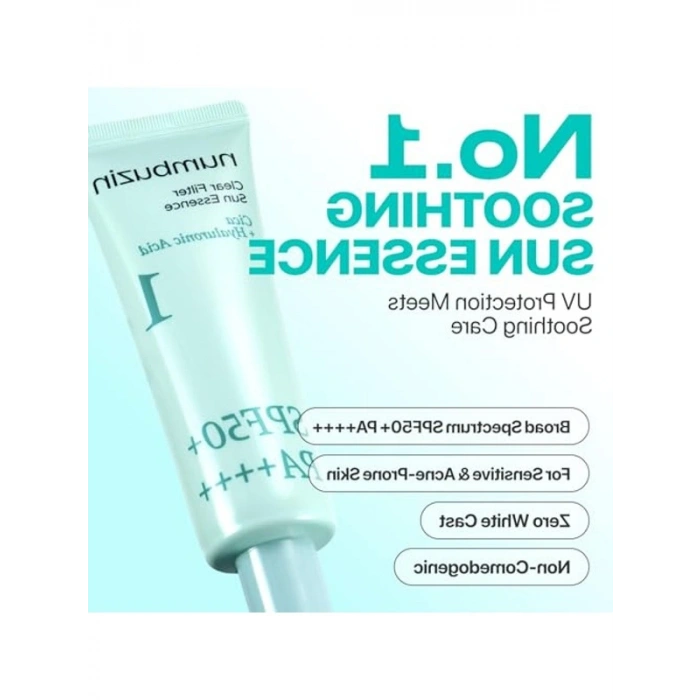 Şeffaf Güneş Esansı, Nemlendirici ve Serinletici Özellikte, 1,69 fl oz
