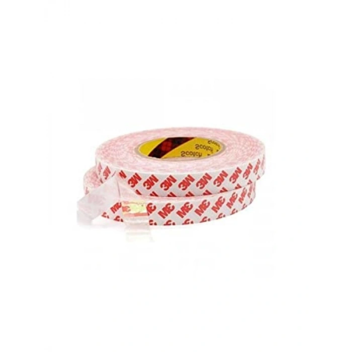 Şeffaf İnce Çift Taraflı Bant, 15 mm Genişlik, 5 Metre