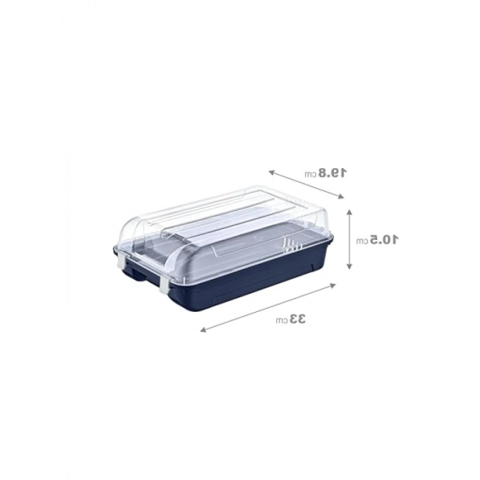 Şeffaf Kadın Ayakkabı Kutusu - 30 x 20 x 11 cm