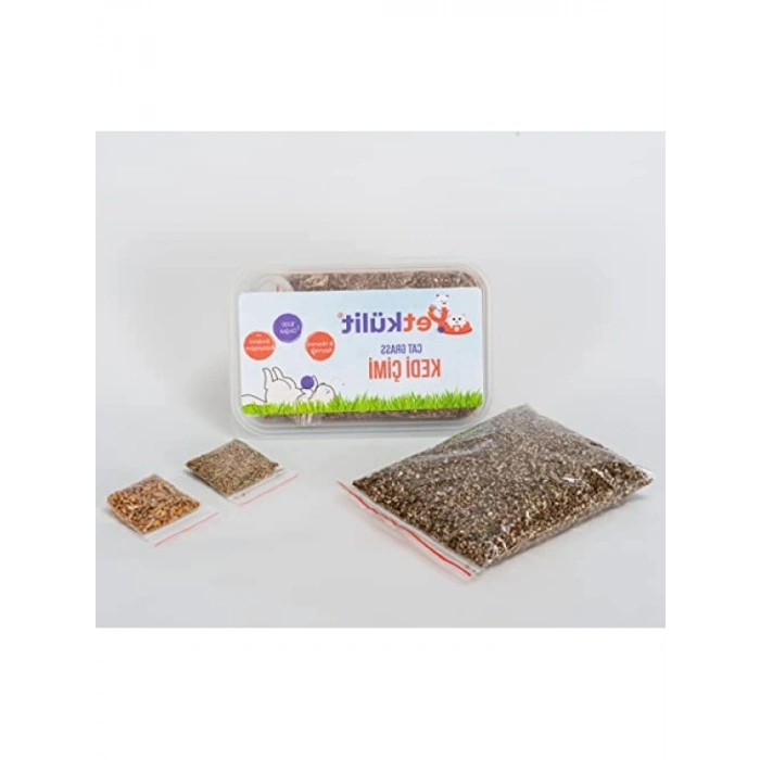 Şeffaf Kedi Çimi - Doğal ve Sağlıklı