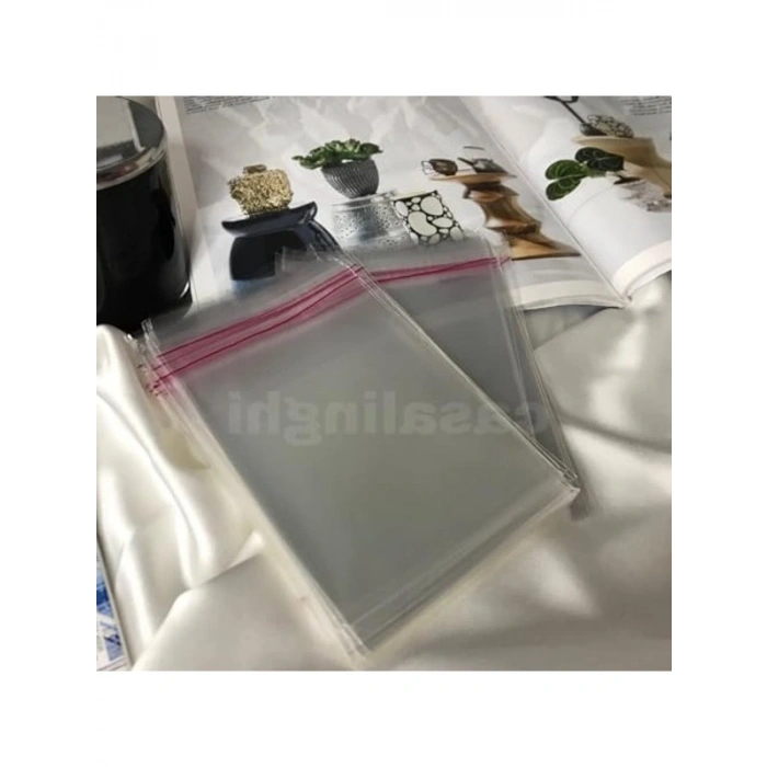 Şeffaf Kendinden Yapışkanlı Poşet – 10x15 CM Boyutunda, 100 Adet