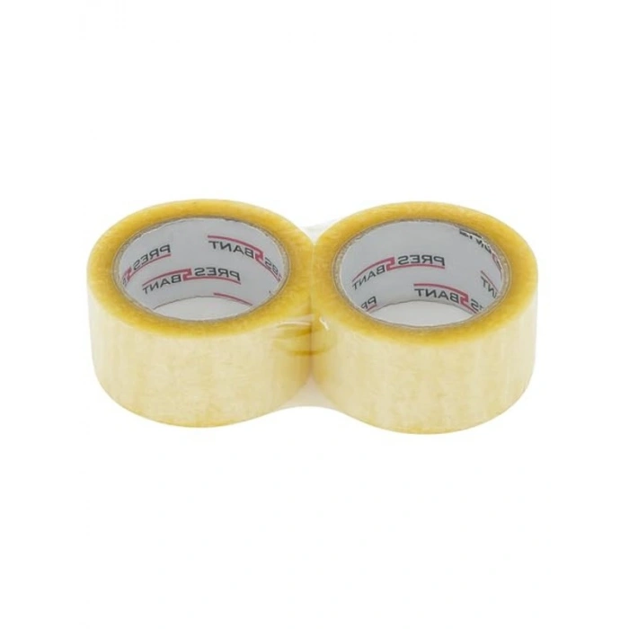 Şeffaf Koli Bandı, 45 mm x 100 metre Ölçülerde 2li Paket