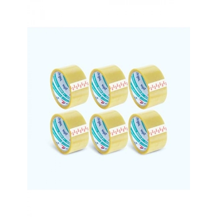 Şeffaf Koltuk Bandı, 45 MM Genişlik, 40 MT Uzunluk, 6 Adet Set