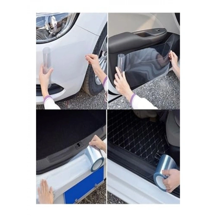 Şeffaf Koruma Folyosu, Araç Kapı Eşik Çizik Önleyici