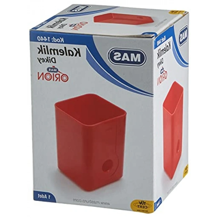 Şeffaf Kübik Kalemlik - Estetik ve Kullanışlı Tasarım