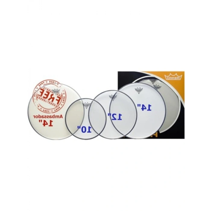 Şeffaf Kumlu Deri Seti - 12inc, 13inc, 16inc