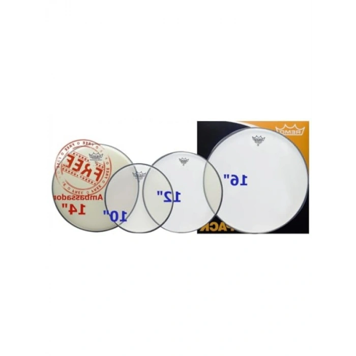 Şeffaf Kumlu Deri Seti - 12inc, 13inc, 16inc