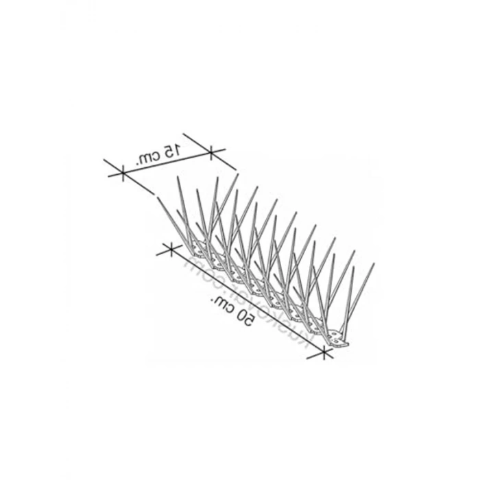 Şeffaf Kuş Teli, 2.5 Metre, 5 Adet