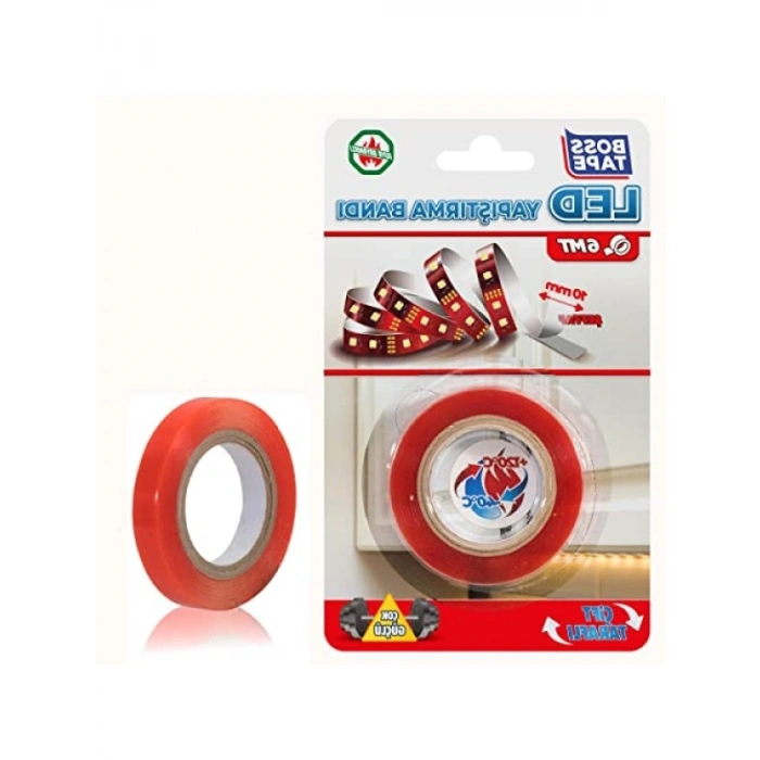 Şeffaf LED Şerit Yapıştırma Bandı, Güçlü Yapışma Özelliği