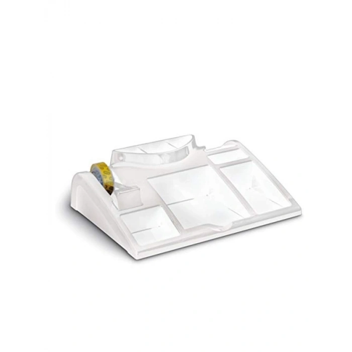 Şeffaf Ofis Malzemeleri Organizeri - Kullanışlı ve Şık Tasarım