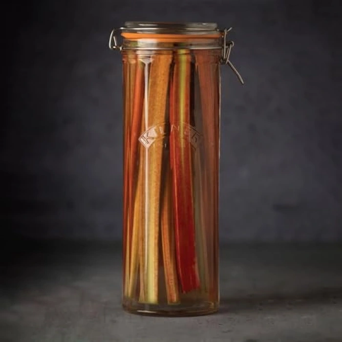 Şeffaf Perdahlanmış Cam Kavanoz, 0,95 Litre