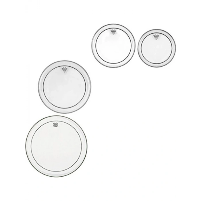 Şeffaf PS Deri Seti (10in, 12in, 14in, 16in)