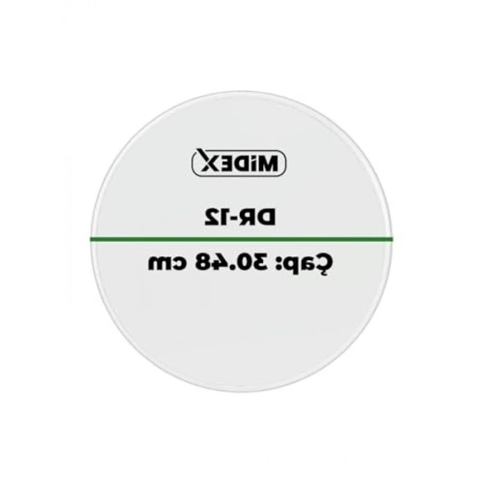 Şeffaf Renk 12 İnç Alto Bateri Derisi, 30.48 cm