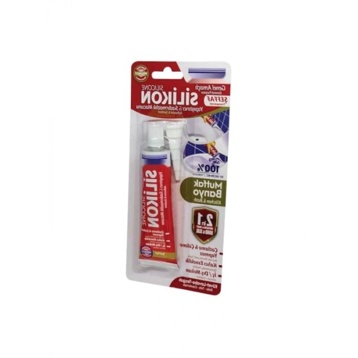 Şeffaf Tüp Silikon - 50g, Suya Dayanıklı