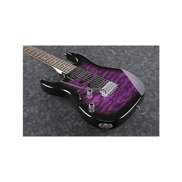 Şeffaf Violet Sunburst Elektro Gitar, Modern Tasarım ile Stil Sahibi