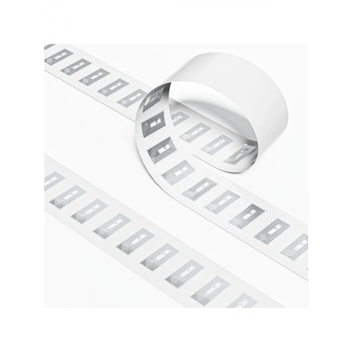 Şeffaf Yapışkan NFC Etiket, 10 Adet, Yeniden Yazılabilir