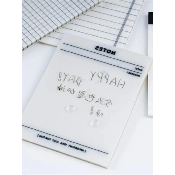 Şeffaf Yapışkan Not Kağıtları (Sticky Notes)