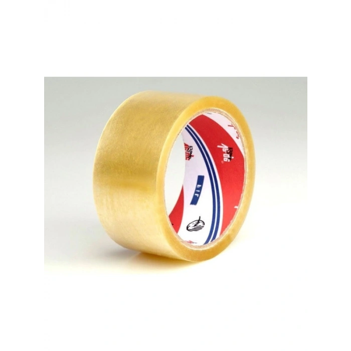 Şeffaf Yapışkanlı Koli Bandı - 45mm x 40mt, 6 Adet