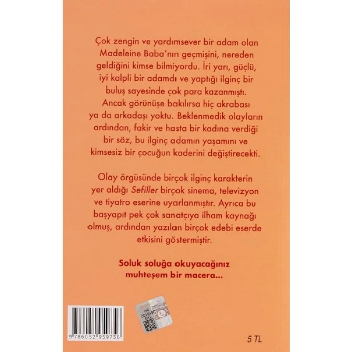 Sefiller Kısaltılmış Metin - Victor Hugo