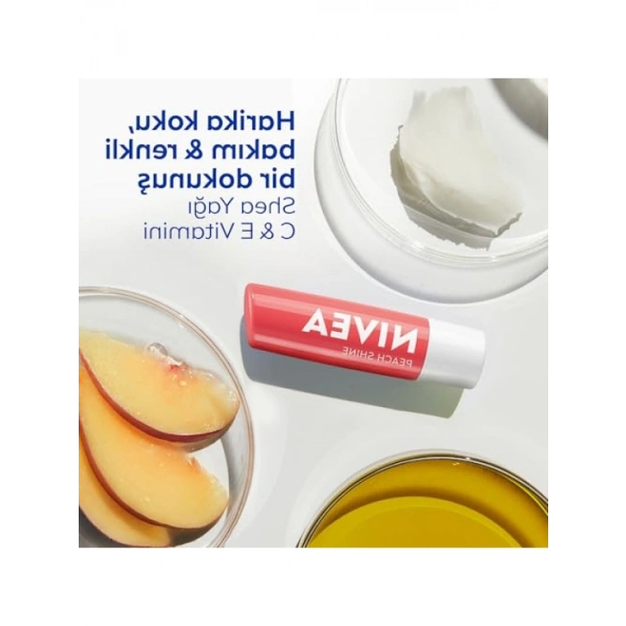 Şeftali Aromalı Dudak Bakım Kremi - 4,8 gr