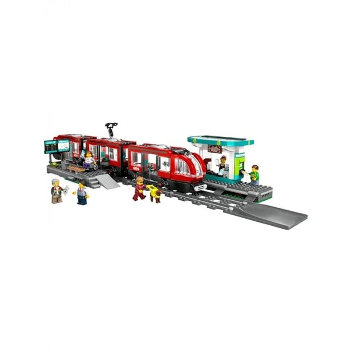 Şehir Merkezi Tramvay İstasyonu Seti, 811 Parça ile Eğlenceli Oyun