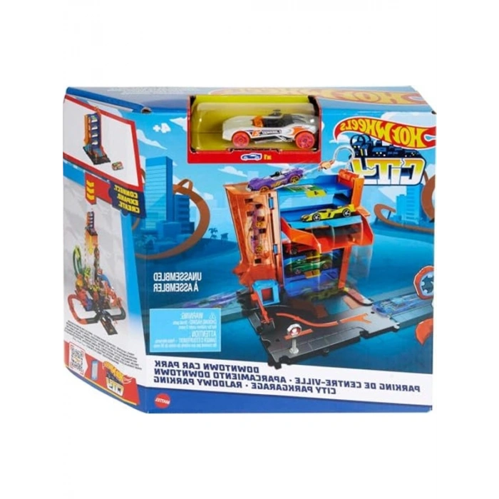 Şehir Otoparkı Temalı Hot Wheels Araçları Seti
