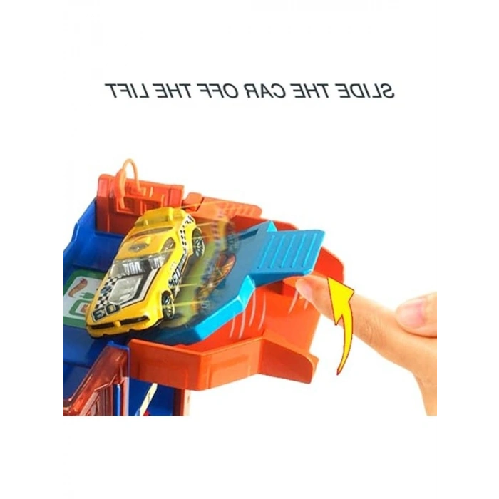 Şehir Otoparkı Temalı Hot Wheels Araçları Seti