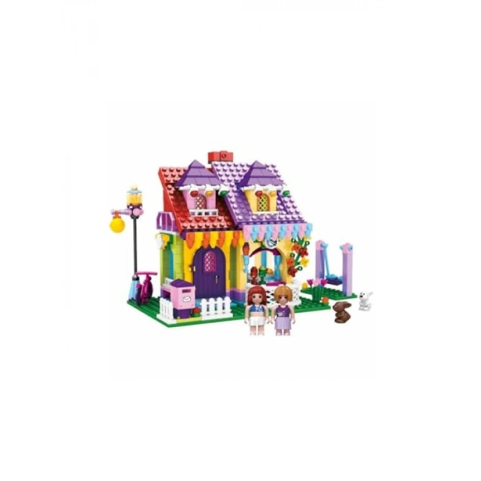 Şeker Ev Temalı 2 Farklı Şekil Seti